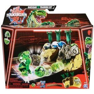 Bakugan Training Set with Titanium Trox  Inspired by Dinosaur Clan